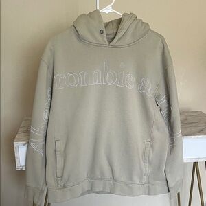 Abercrombie & Fitch Light Tan Hoodie